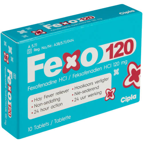 FEXO HAYFEVER RELIEVER 120MG